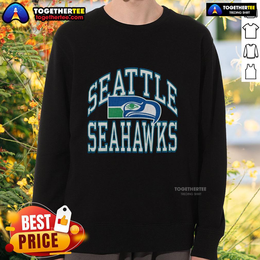 Premium Seattle Seahawks Arch T-Shirt - Image 5