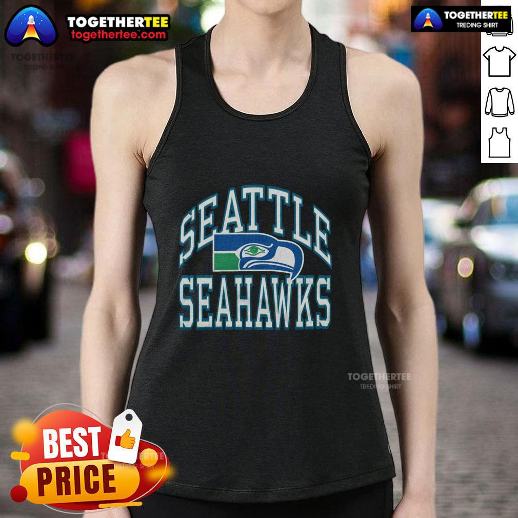 Premium Seattle Seahawks Arch T-Shirt - Image 4