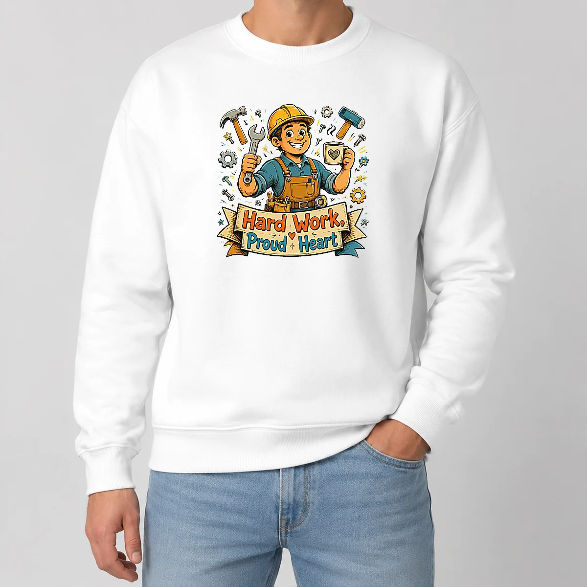 Hot Official Labour Day Proud Worker Doodle Shirt - Image 7