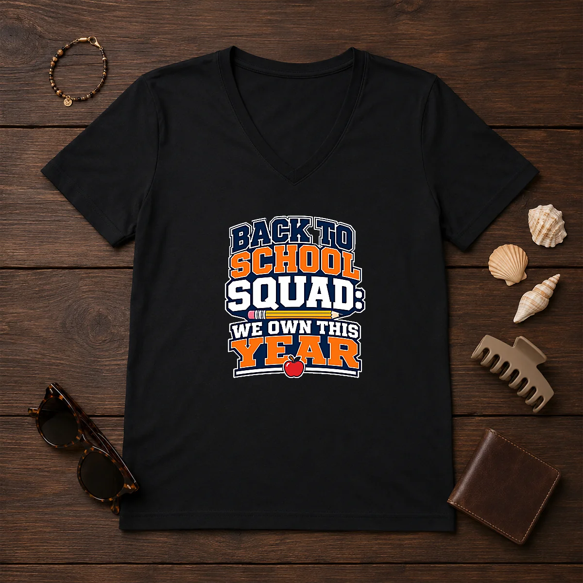 Nice Back To School Typography For Proud Squad Members Shirt - Image 2