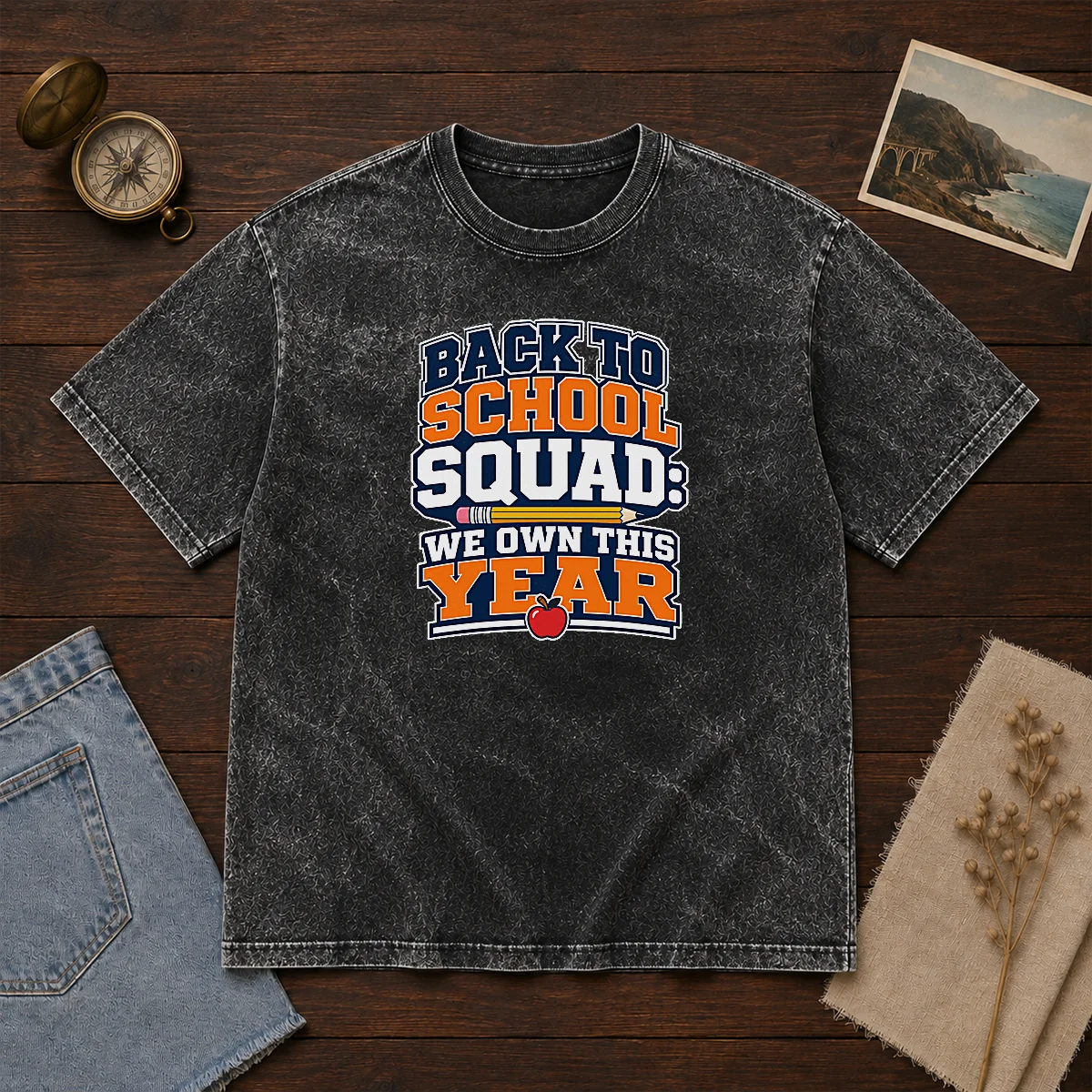 Nice Back To School Typography For Proud Squad Members Shirt - Image 8