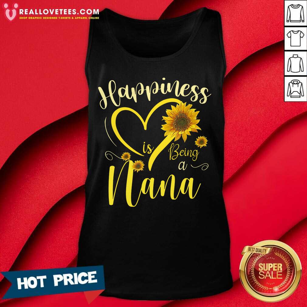 Sunflower Happiness Is Being A Nana Shirt - Image 4