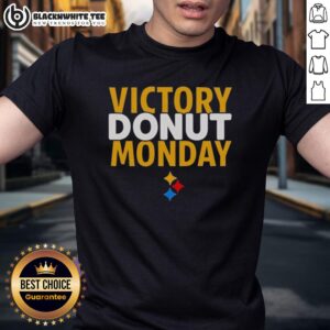 Good Max Starks Victory Donut Monday Pittsburgh Steelers T-Shirt