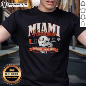 Good Miami Hurricanes College Football Playoff 2025 Cotton Bowl T-Shirt