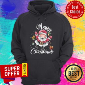 Alternative view of Santa Claus Funny Merry Christmas Shirt