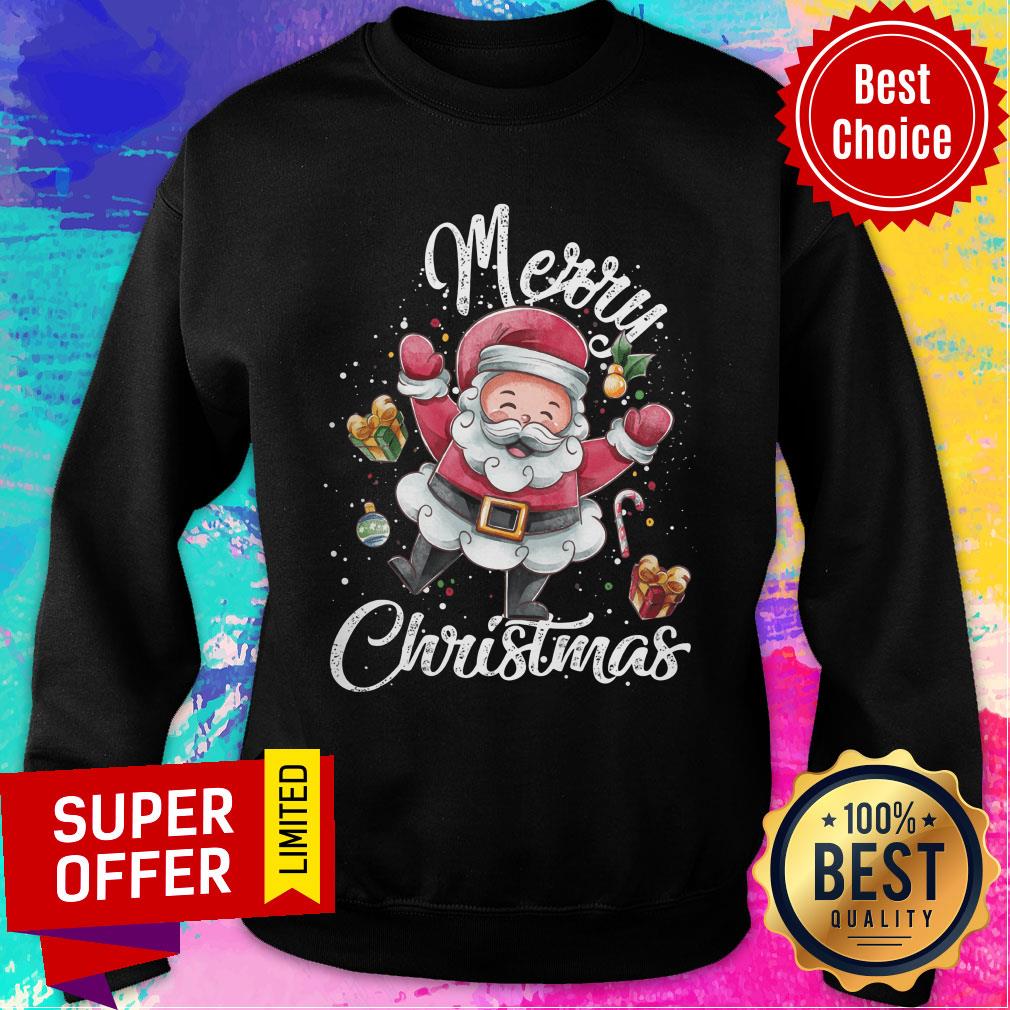 Santa Claus Funny Merry Christmas Shirt - Image 5