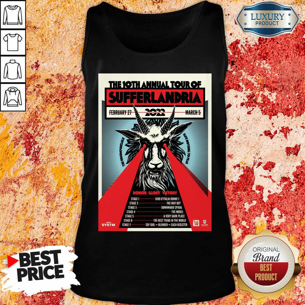 The 10th Annual Tour Of Sufferlandria Shirt - Image 2