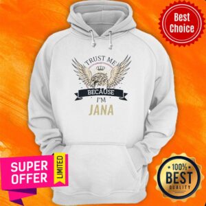 Alternative view of Top Jana Trust Me I'm Simply Jana Shirt