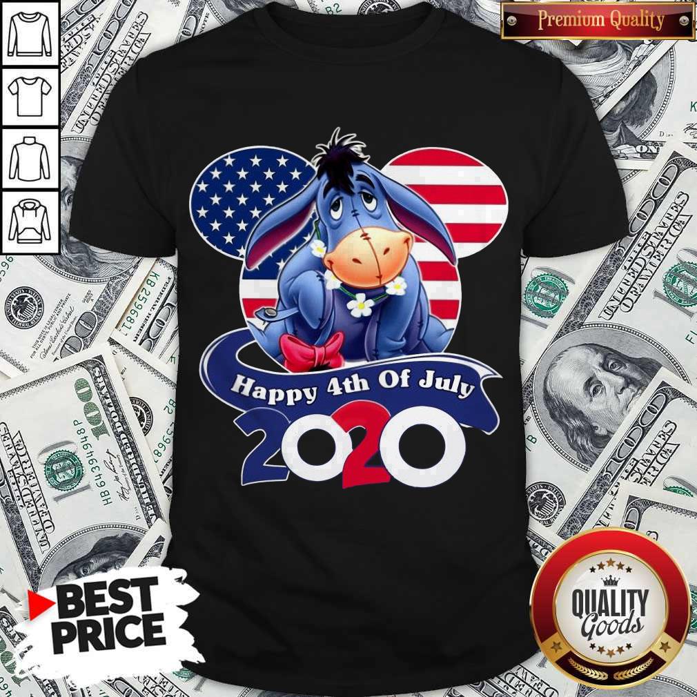 Eeyore Happy 4th Of July 2020 American Flag Shirt