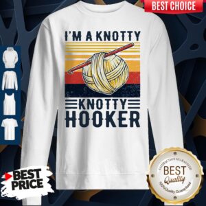 Alternative view of I’m A Knotty Knotty Hooker Vintage Shirt