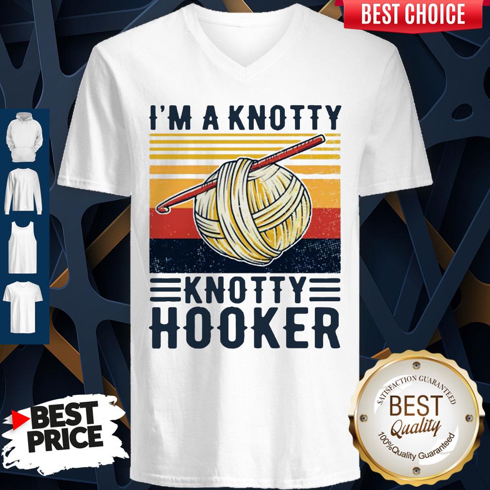 I’m A Knotty Knotty Hooker Vintage Shirt - Image 4
