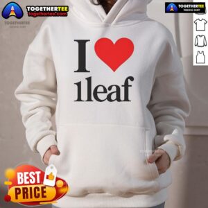 Alternative view of Official I Love 1leaf T-Shirt