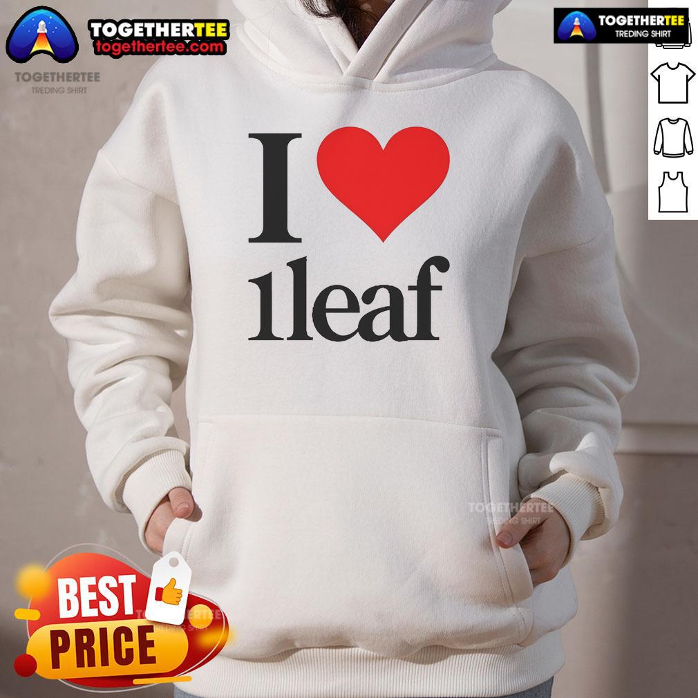 Official I Love 1leaf T-Shirt - Image 2