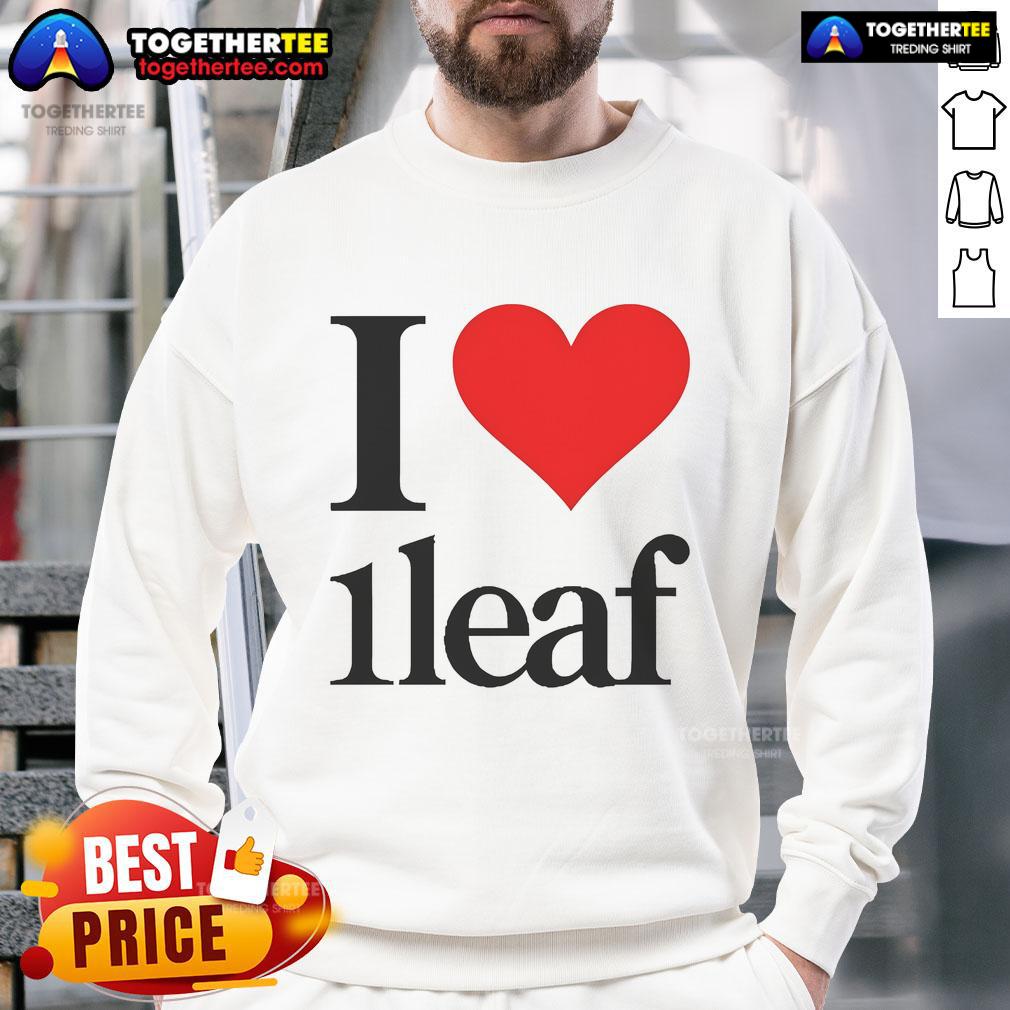 Official I Love 1leaf T-Shirt - Image 5