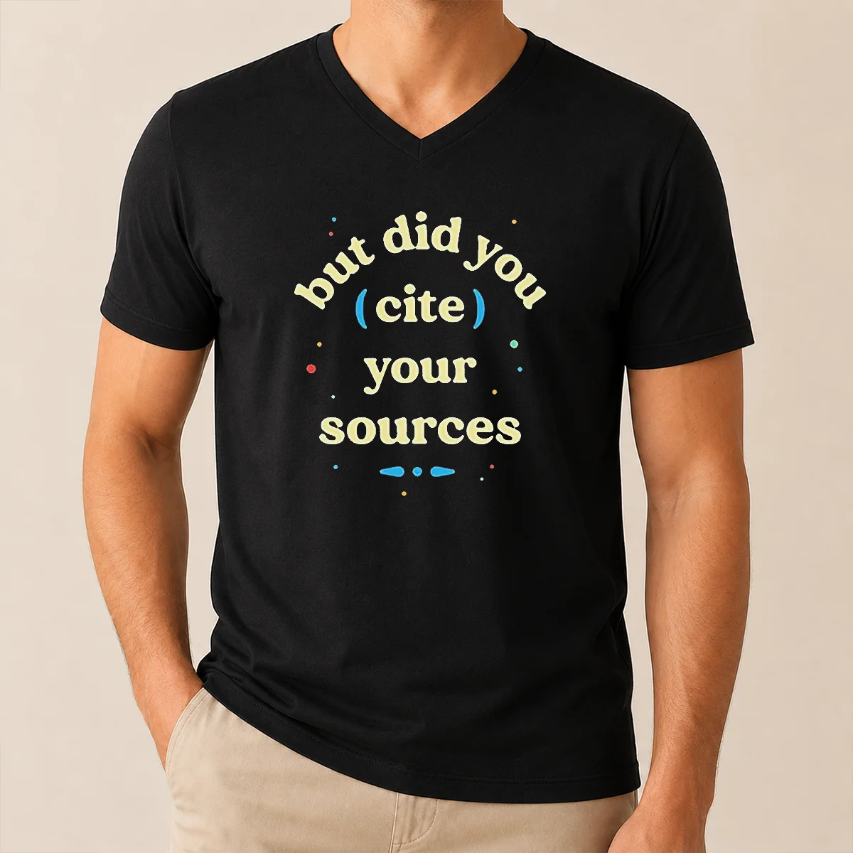 Funny But Did You Cite Your Sources Shirt - Image 2