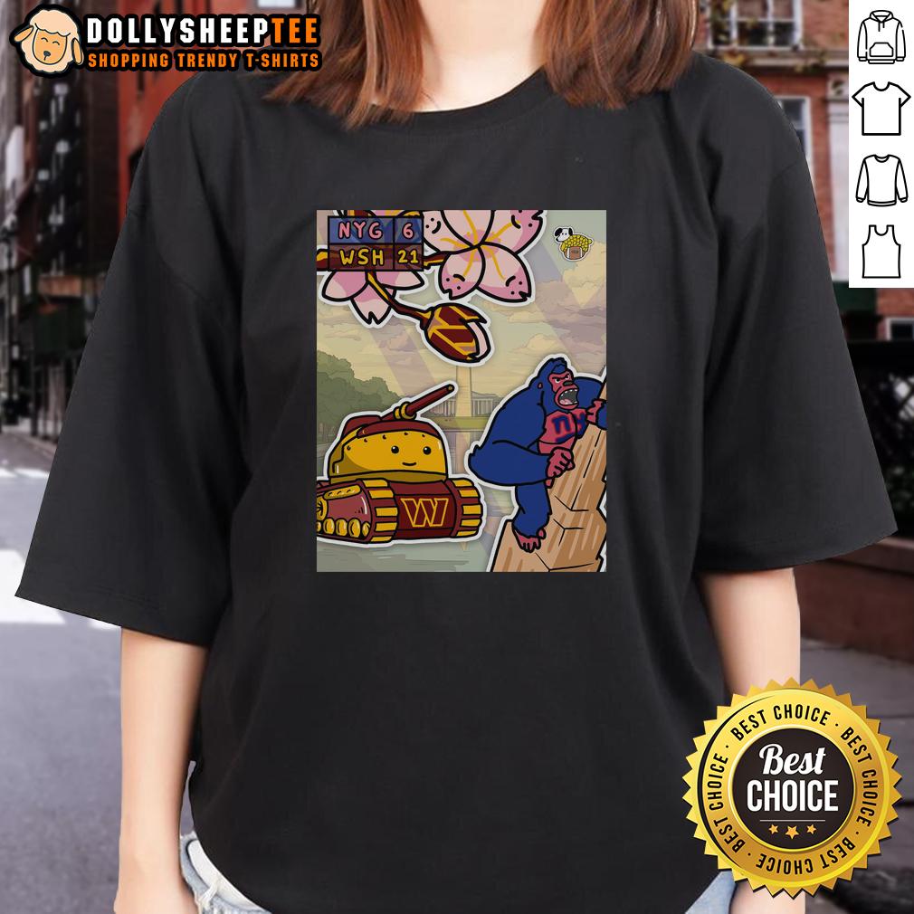 Hot The Washing Commanders Take Control Of The New York Giants T-Shirt - Image 3