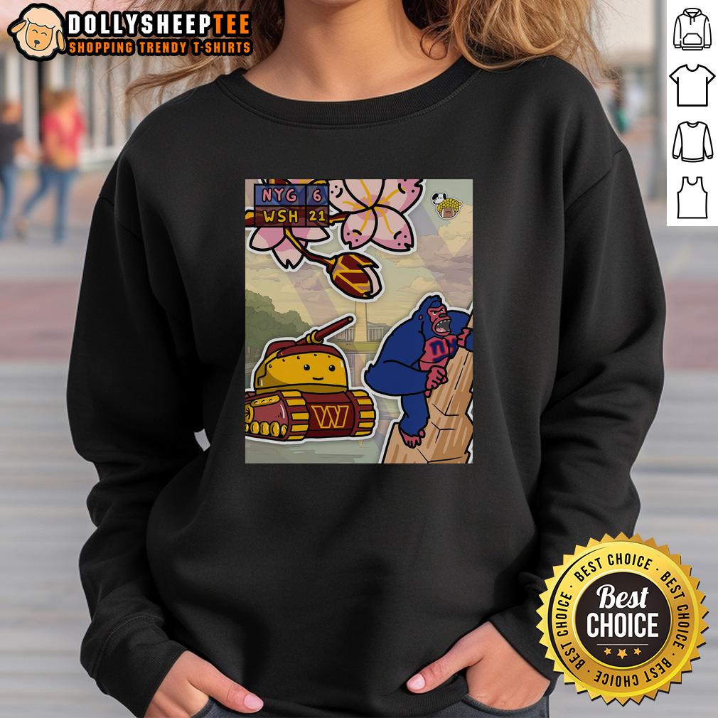 Hot The Washing Commanders Take Control Of The New York Giants T-Shirt - Image 5
