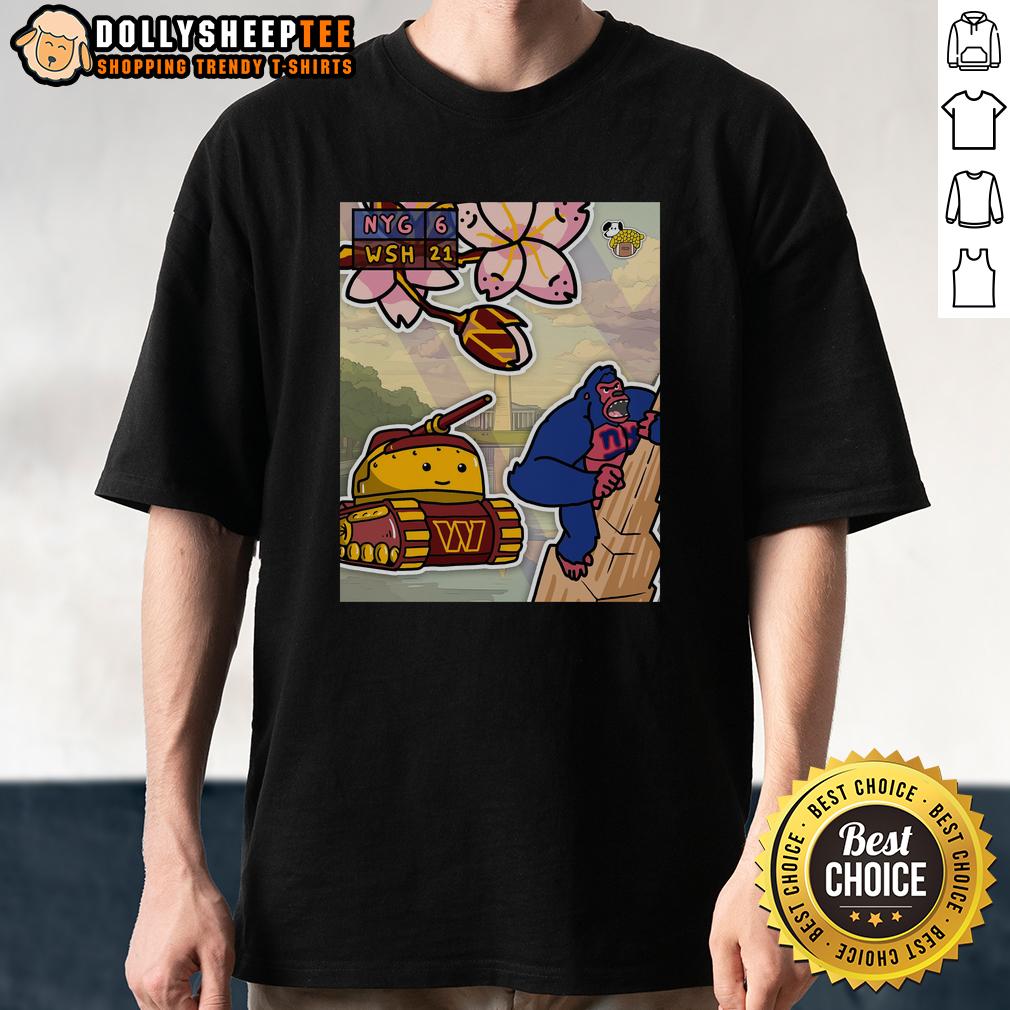 Hot The Washing Commanders Take Control Of The New York Giants T-Shirt