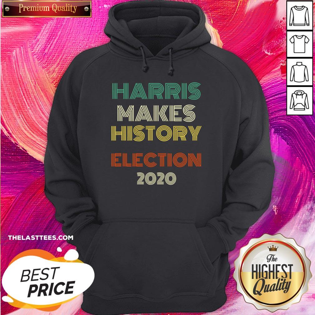Great Harris Makes History Biden Election 2020 Vintage Shirt - Image 5