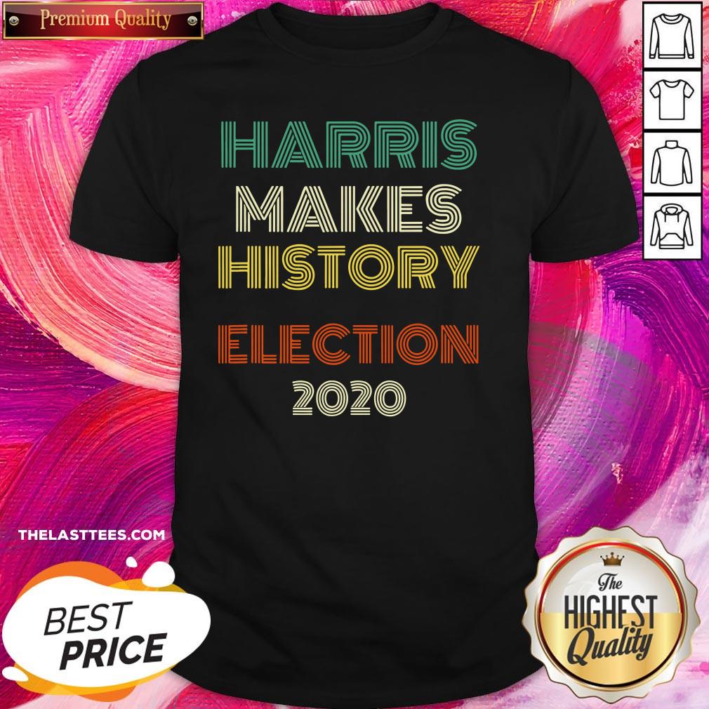 Great Harris Makes History Biden Election 2020 Vintage Shirt