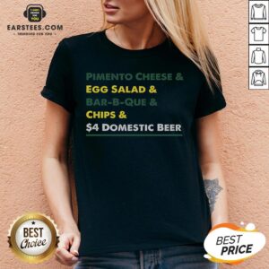 Alternative view of Beautiful Menu Traditions Golf Tee Shirt