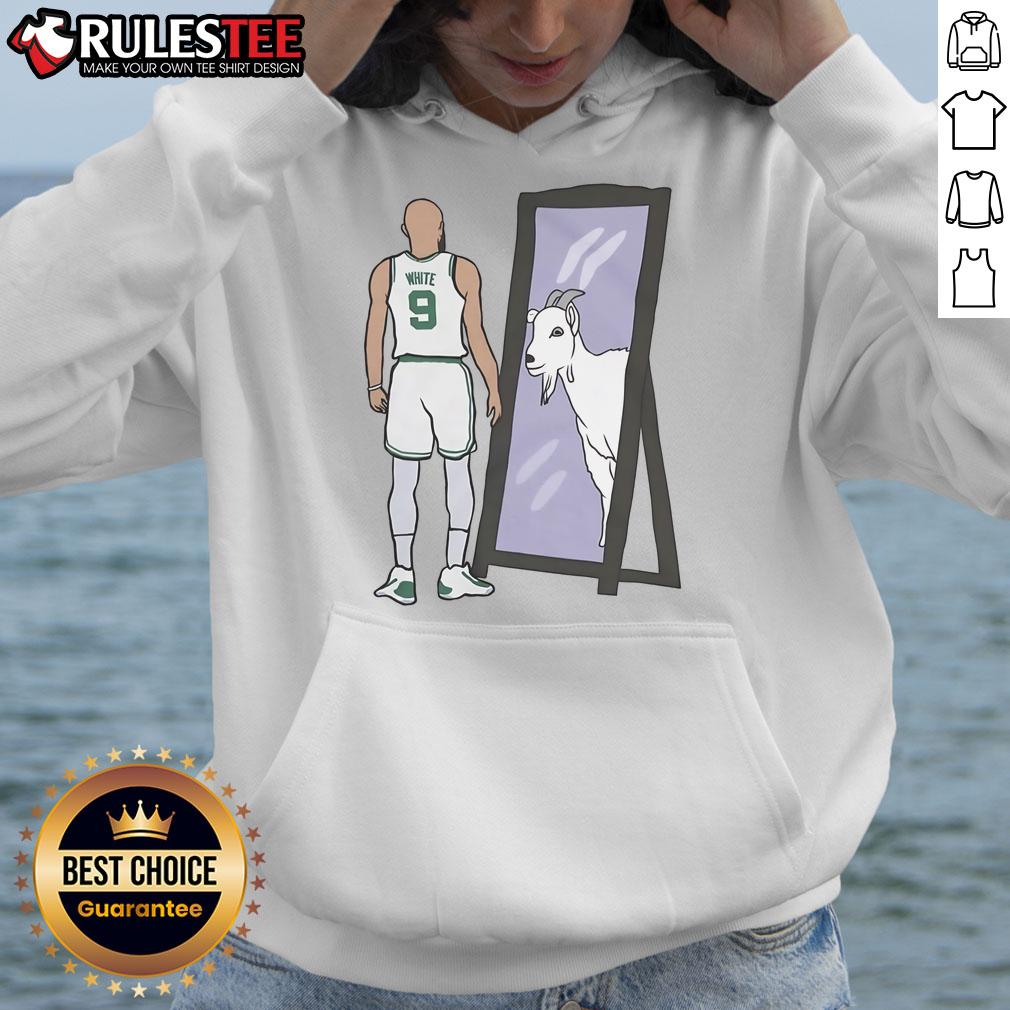 Awesome Derrick White Mirror Goat T-Shirt - Image 2
