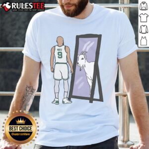Awesome Derrick White Mirror Goat T-Shirt