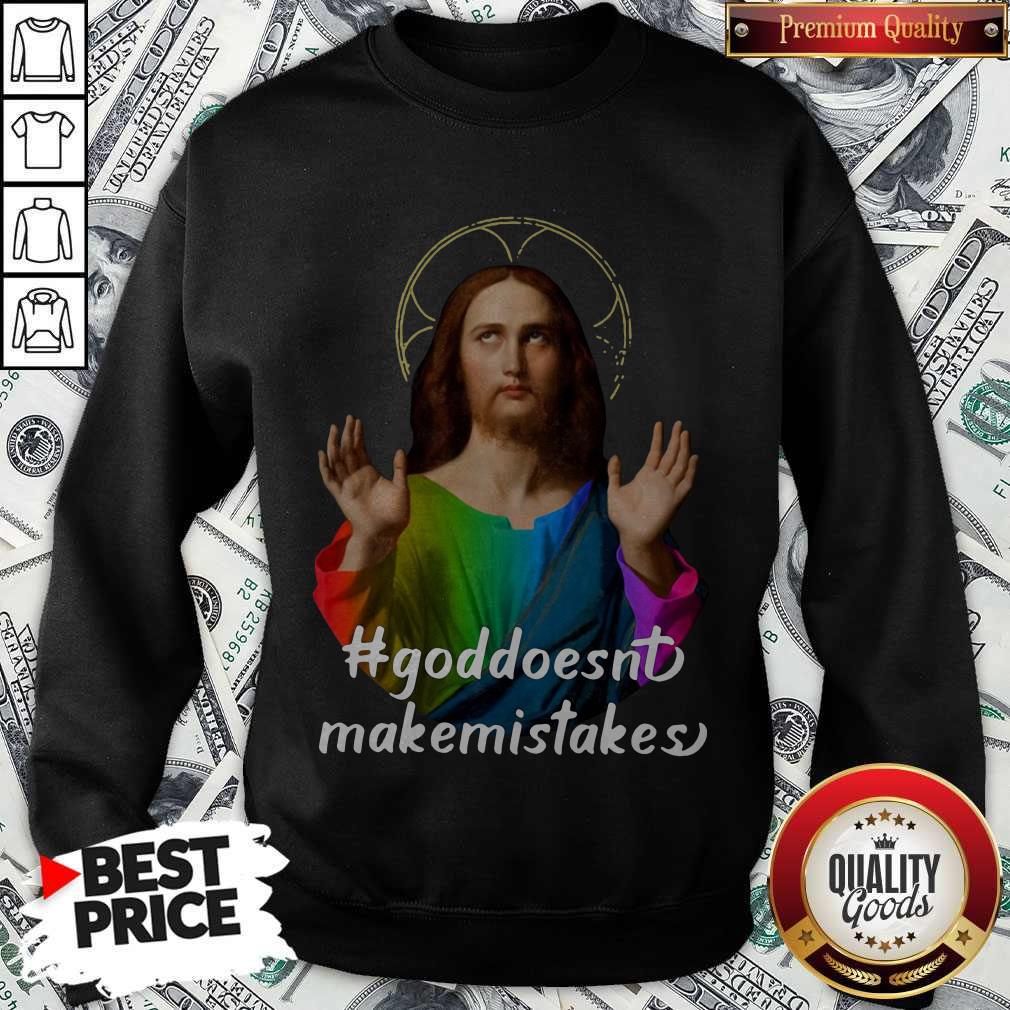 Official God Doesn’t Make Mistakes Shirt - Image 4