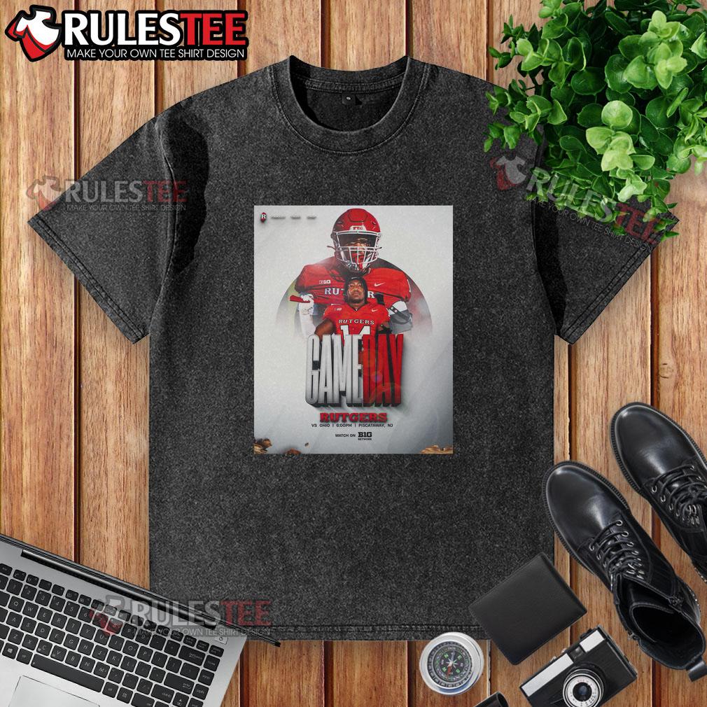 Nice Rutgers Scarlet Knights Football Gameday Vs Ohio T-Shirt - Image 6