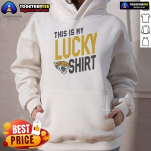 Alternative view of Official Jacksonville Jaguars This Is My Lucky T-Shirt