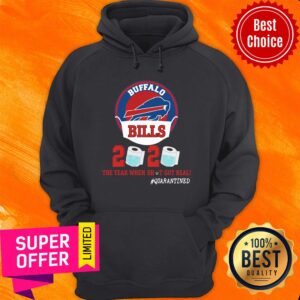 Alternative view of Good Buffalo Bills Face Mask 2020 Toilet Paper The Year When Shit Got Real Quarantine Shirt