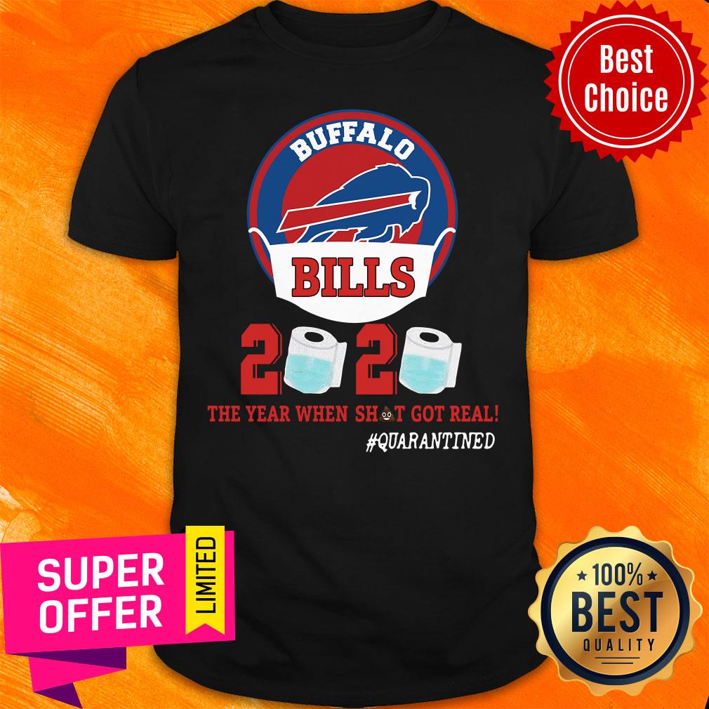 Good Buffalo Bills Face Mask 2020 Toilet Paper The Year When Shit Got Real Quarantine Shirt