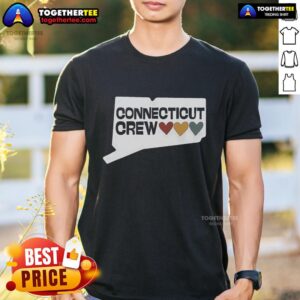 Pretty Connecticut Crew Hearts T-Shirt