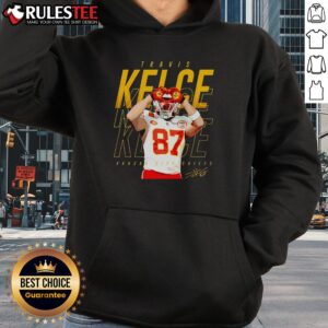 Alternative view of Hot Travis Kelce Kansas City Chiefs Heart T-Shirt