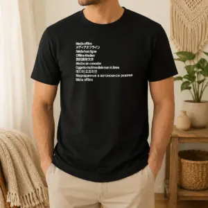 Official Media Offline International Languages Shirt