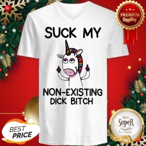 Alternative view of Unicorn Suck My Non Existing Dick Bitch Shirt