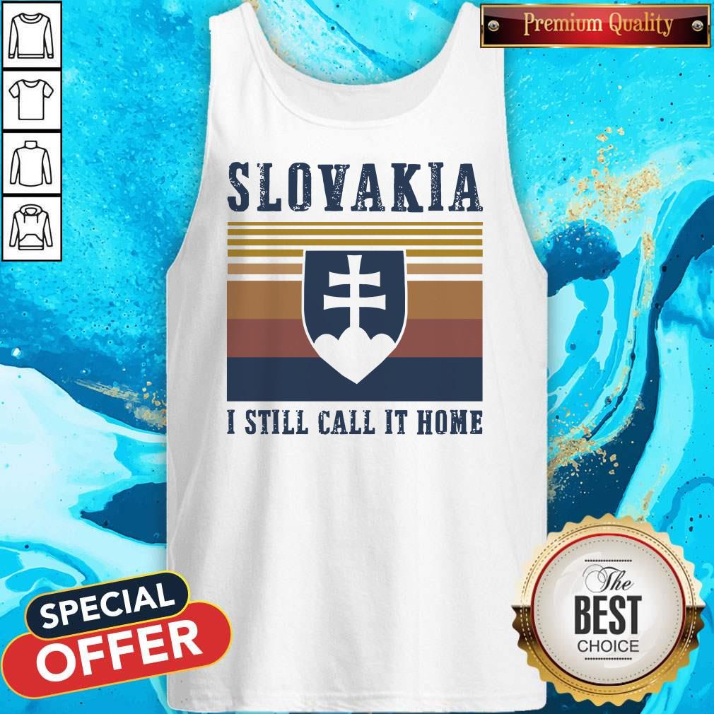Official Slovakia I Still Call It Home Vintage Shirt - Image 3