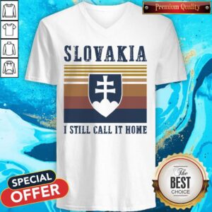 Alternative view of Official Slovakia I Still Call It Home Vintage Shirt
