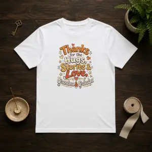 Top Grandparents Day Thank You Doodle For Family Love Shirt