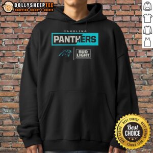Alternative view of Hot Bud Light Carolina Panthers Team T-Shirt