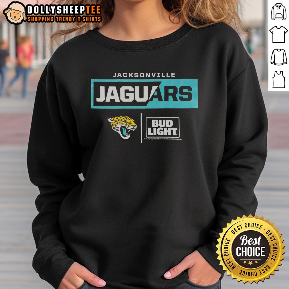 Hot Bud Light Jacksonville Jaguars Team T-Shirt - Image 5