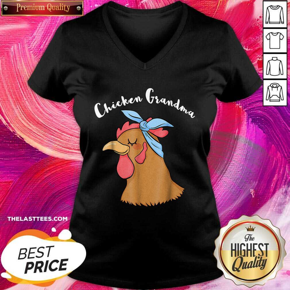 Cute Chicken Grandma Shirt - Image 2