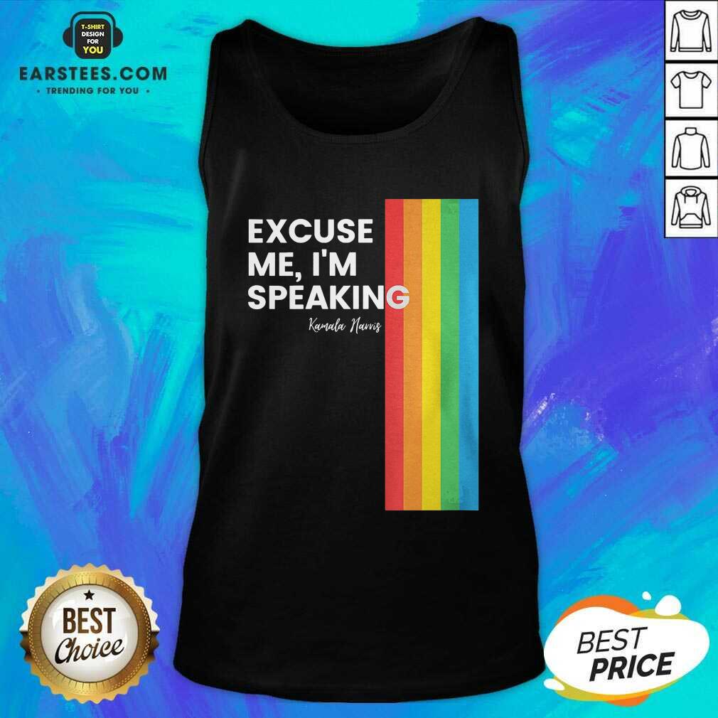 Nice Excuse Me I’m Speaking Kamal Harris LGBT Shirt - Image 4