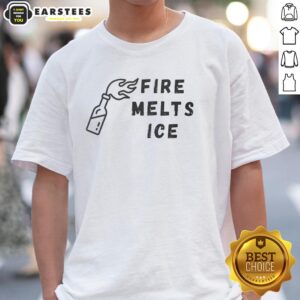 Premium Fire Melts Ice T-Shirt