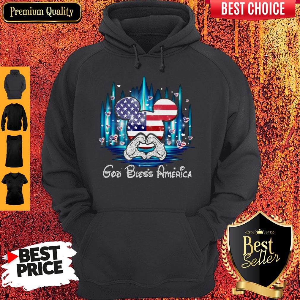 Premium Mickey Mouse God Bless America Shirt - Image 5