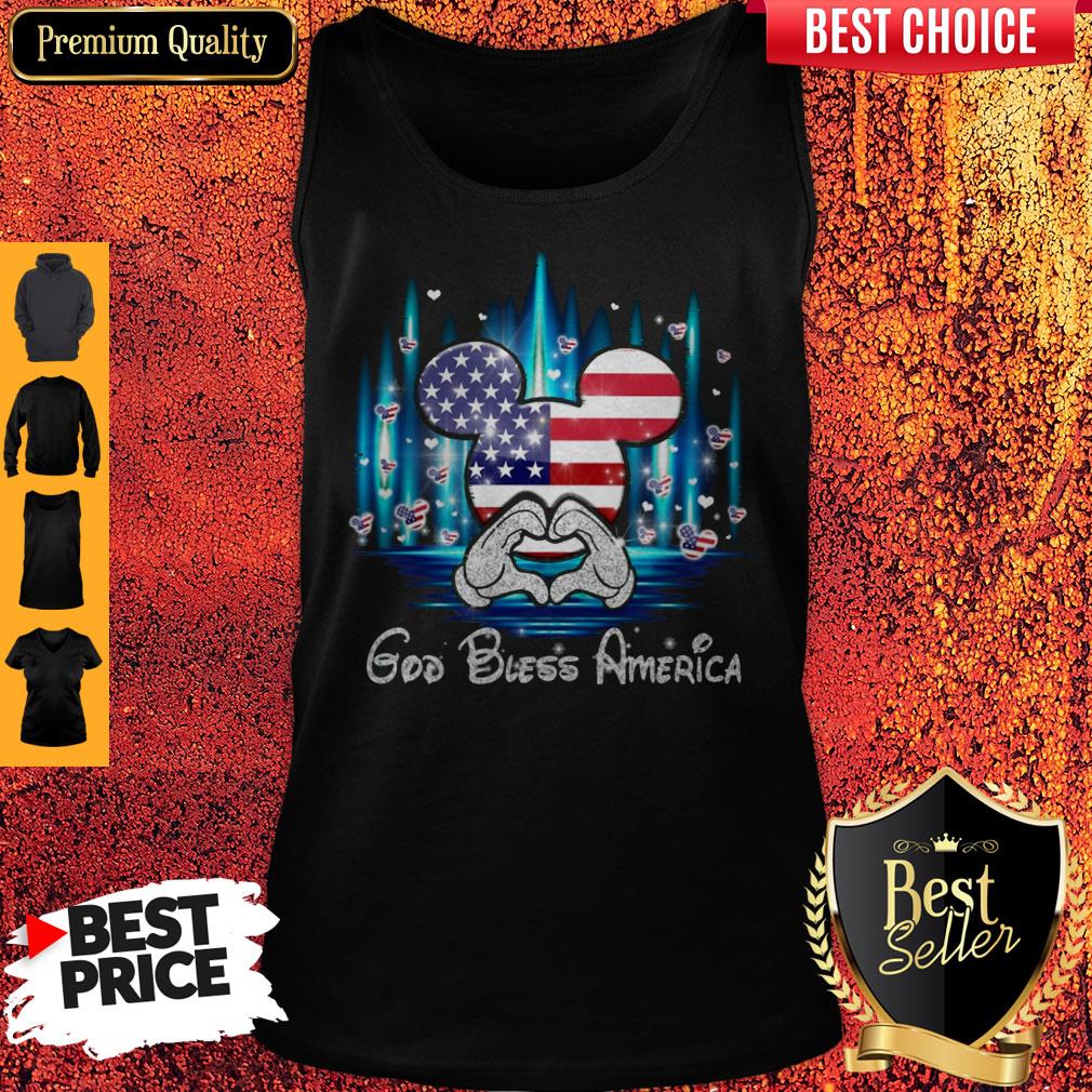 Premium Mickey Mouse God Bless America Shirt - Image 3
