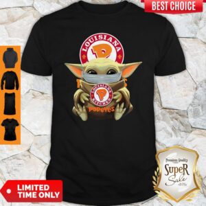 Original Baby Yoda Face Mask Louisiana Kitchen Shirt