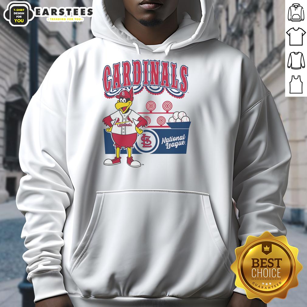 Awesome Mitchell & Ness Cream St. Louis Cardinals Step Back Up T-Shirt - Image 2