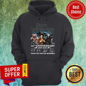Alternative view of Great Labyrinth 15th Anniversary Thank You For The Memories Signatures Shirt
