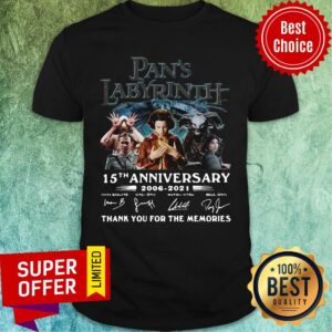 Great Labyrinth 15th Anniversary Thank You For The Memories Signatures Shirt